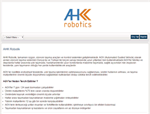 Tablet Screenshot of ahkrobotik.com